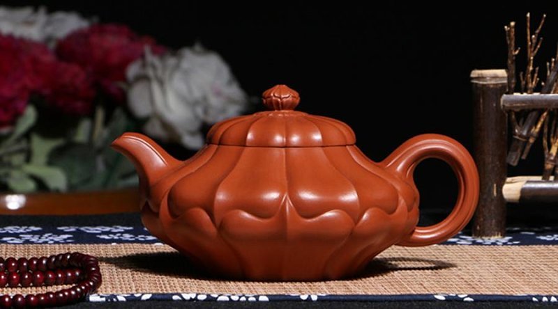 å®å´ç´«ç å£¶ä¸¨åè±å£¶_æ³¥æï¼å¤§çº¢è¢_å®¹éï¼320cc