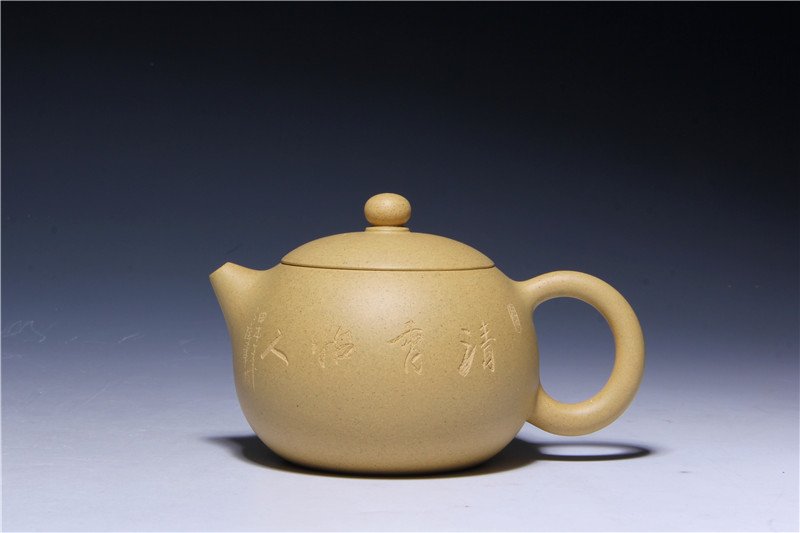 宜兴紫砂壶 | 西施_泥料：段泥_容量：280cc