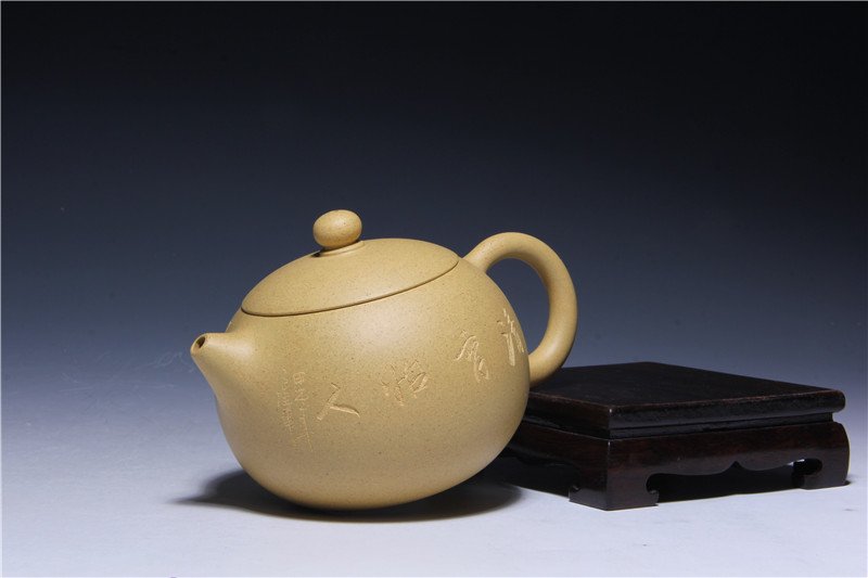 宜兴紫砂壶 | 西施_泥料：段泥_容量：280cc