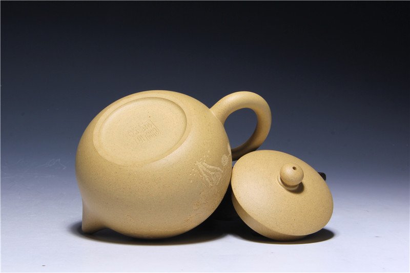 宜兴紫砂壶 | 西施_泥料：段泥_容量：280cc