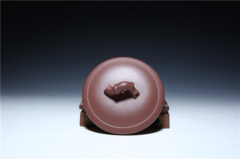 宜兴紫砂杯 | 夏趣_泥料_容量：400cc