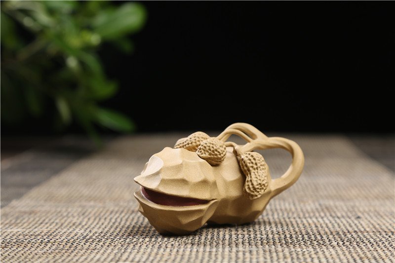 宜兴紫砂雕塑 | 多子多福_泥料：段泥