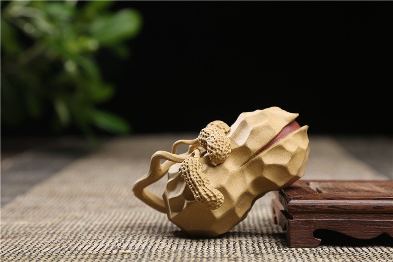 宜兴紫砂雕塑 | 多子多福_泥料：段泥