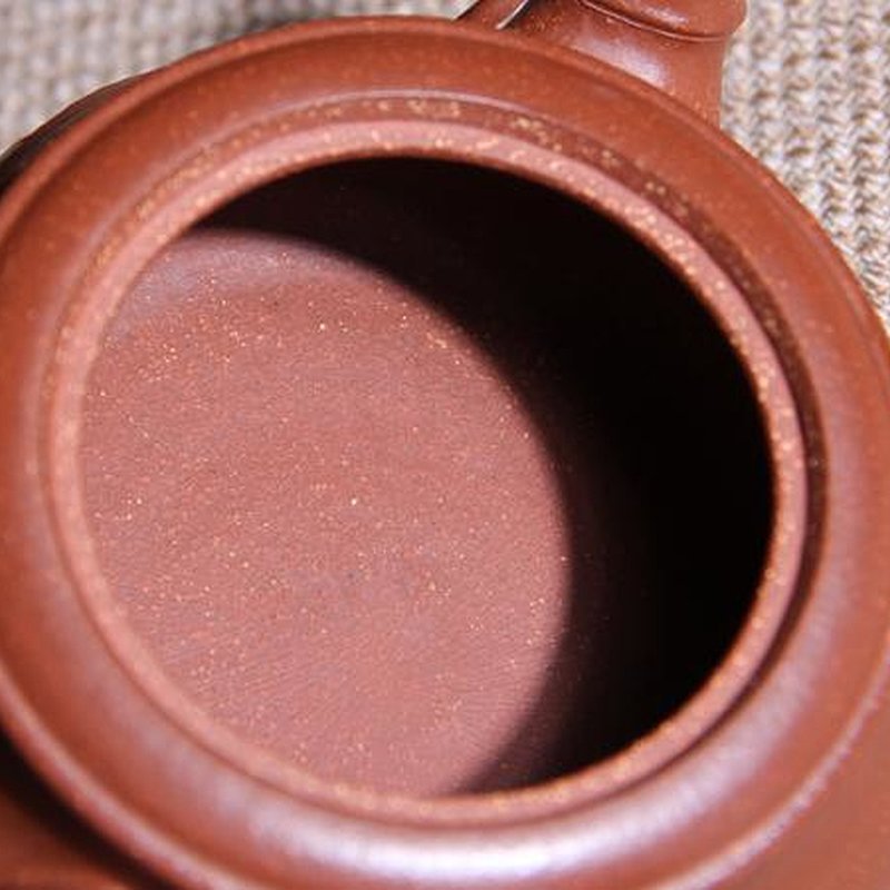 宜兴紫砂壶 | 逸竹_泥料：降坡泥_容量：280cc